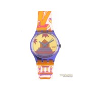 SWATCH Rara Avis classic quarzo cassa e cinturino plastica colorata new